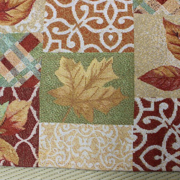 Fall Tapestry Table Runner with 4 Matching Placemats Autumn Fall Tabletop Decor - Picture 3 of 5